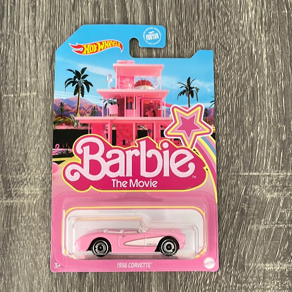 Barbie 🎀 Movie Hot Wheels 1956 Corvette NIB